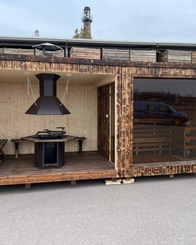 FLEX 1+1 sauna og grillhus