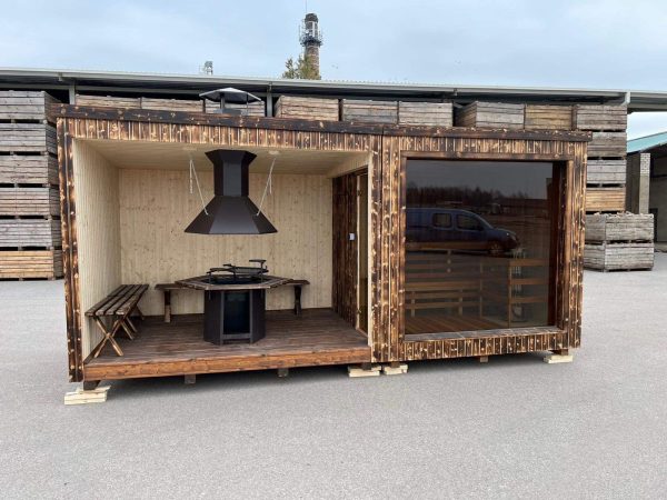 FLEX 1+1 sauna og grillhus