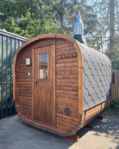 2m POD træfyret Sauna
