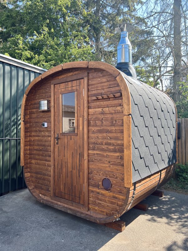 2m POD træfyret Sauna