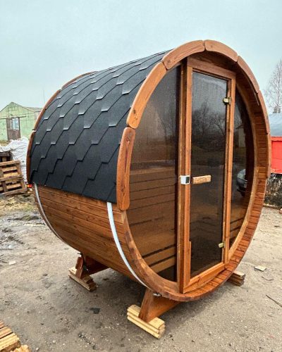 1,5m TØNDE el-sauna