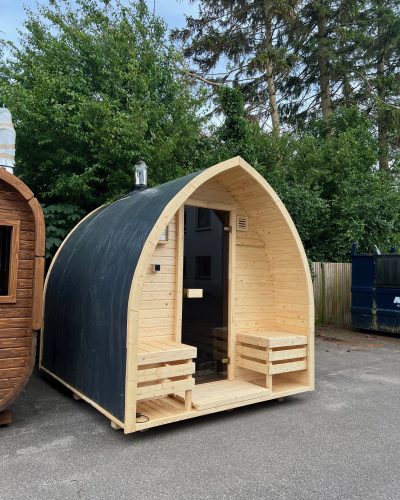 2,5m IGLU træfyret sauna