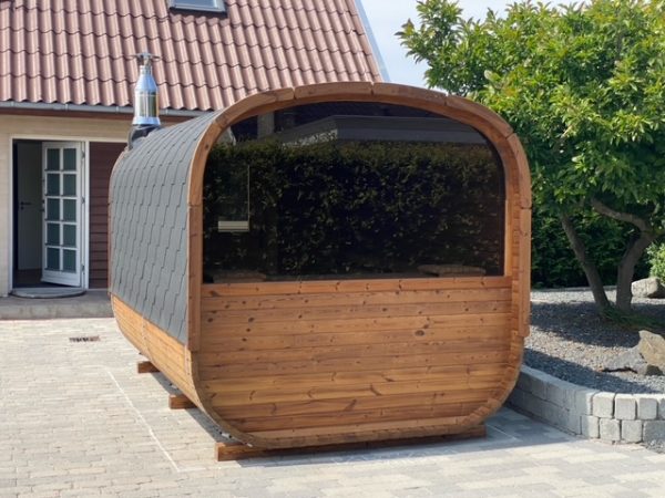3,5m POD sauna i termotræ