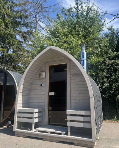 2,5m IGLU træfyret sauna