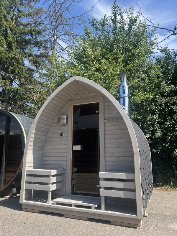 2,5m IGLU træfyret sauna