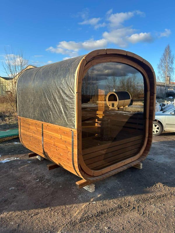 2.5m POD sauna i termotræ