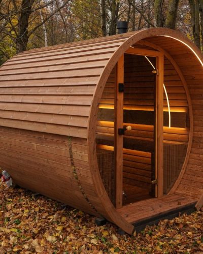 2.6m TØNDE UNIKA sauna