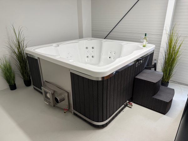 DELUXE vildmarksbad med indbygget ovn